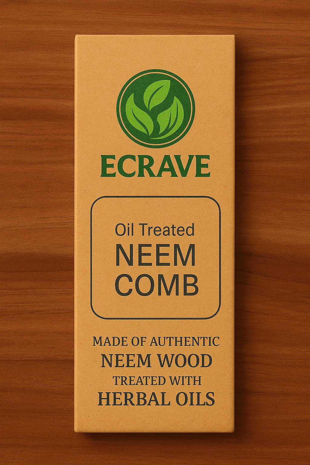 🌿 ECRAVE Wooden / Bamboo Comb