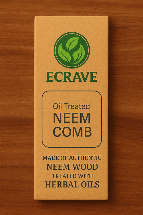 🌿 ECRAVE Wooden / Bamboo Comb