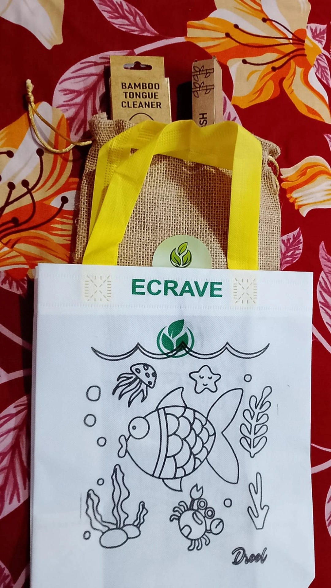 ECRAVE Eco self colour bag – Reusable & Sustainable